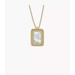 Collier Raquel Glitz Nacre Doré