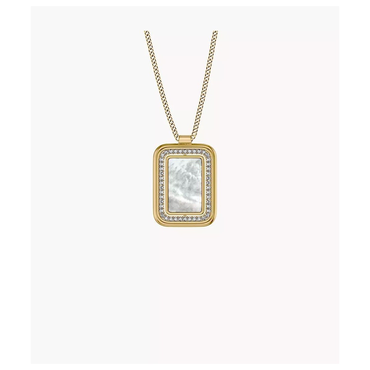 FOSSIL Collier Raquel Glitz Nacre Doré JF04996710