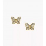Boucles d'oreilles Sutton Acier doré