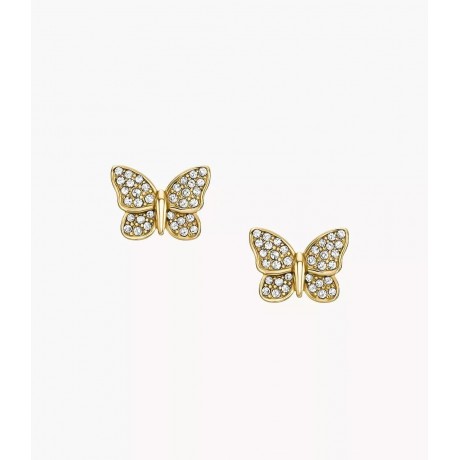 Boucles d'oreilles Sutton Acier doré
