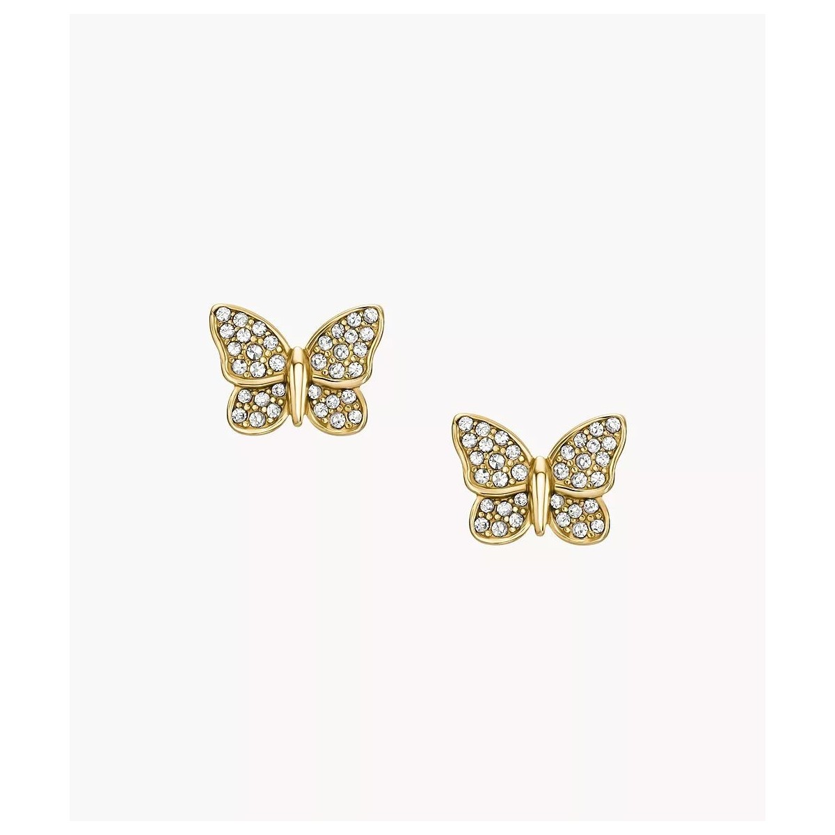 Boucles d'oreilles Sutton Acier doré