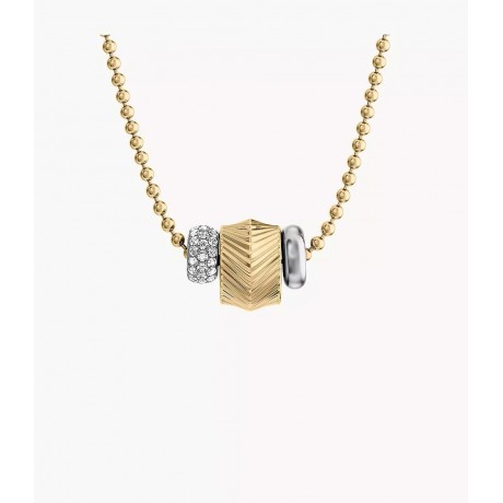 Collier Harlow Acier bicolore