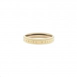 DANIEL WELLINGTON Bague Classic Acier doré jaune DW00400077