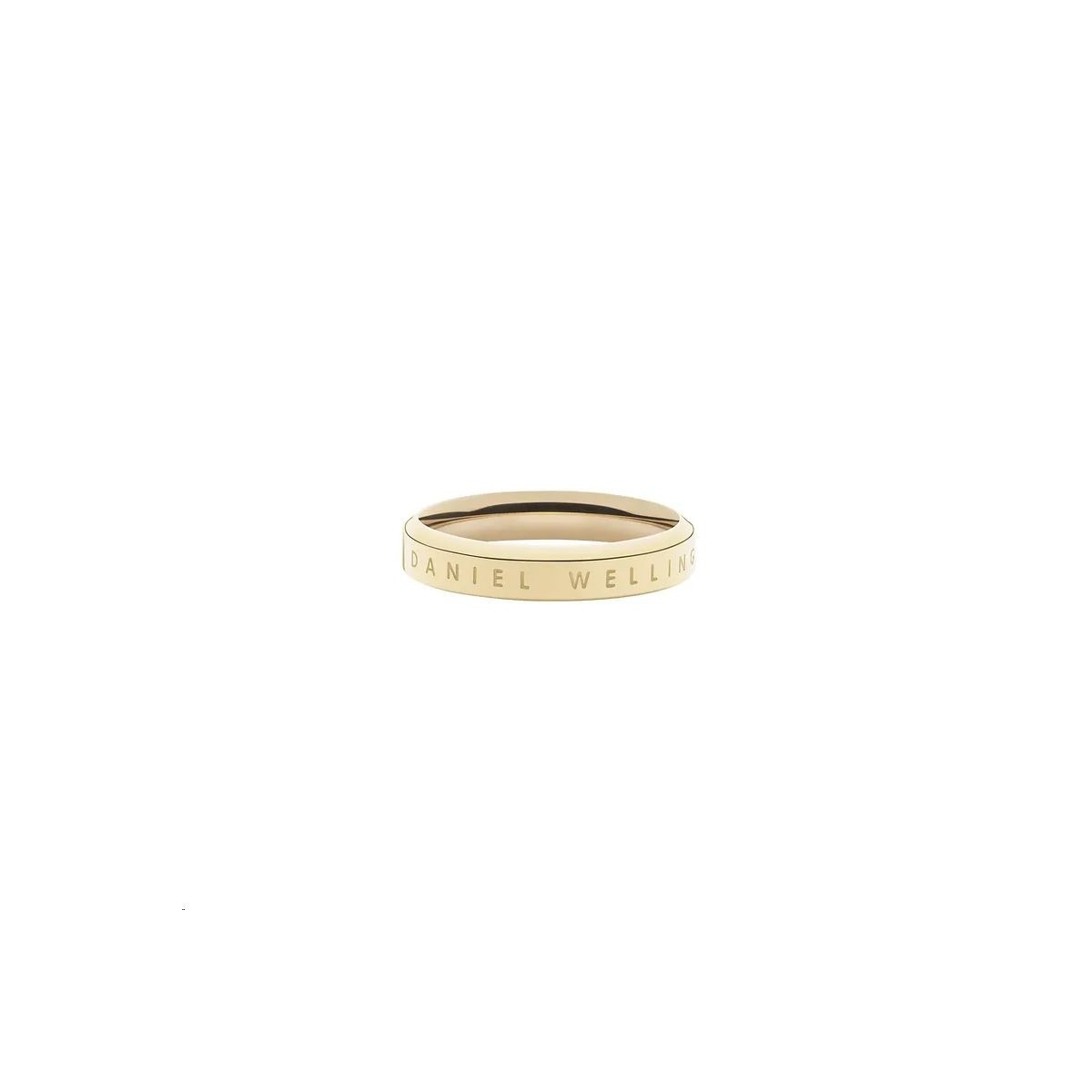 DANIEL WELLINGTON Bague Classic Acier doré jaune DW00400077
