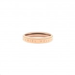 DANIEL WELLINGTON Bague Classic Acier Doré rose DW00400016