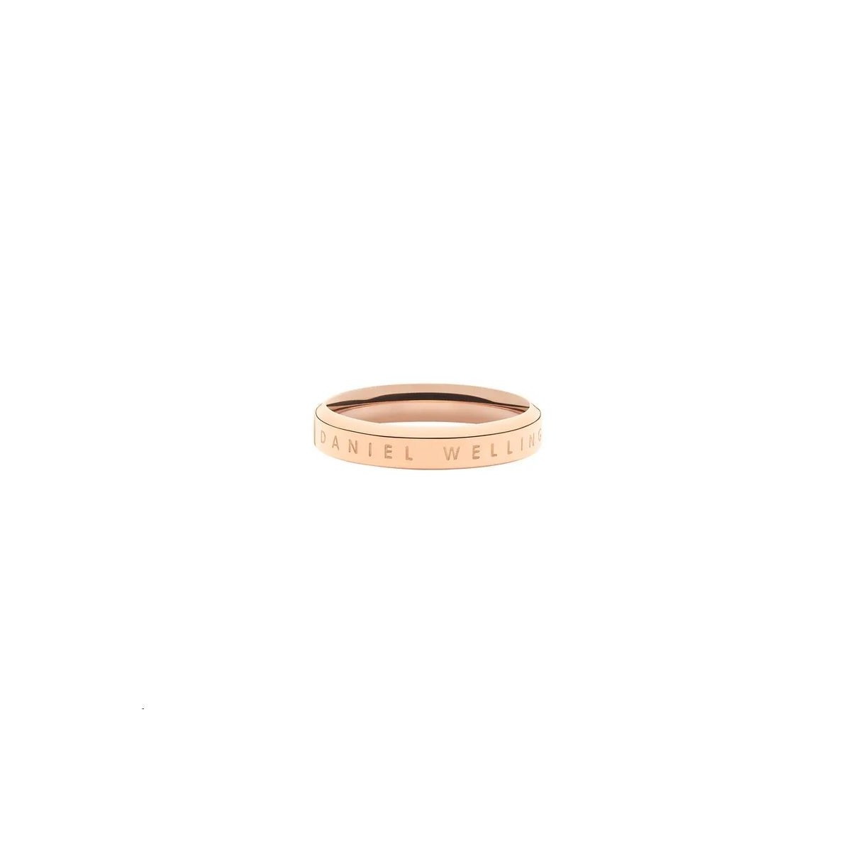 DANIEL WELLINGTON Bague Classic Acier Doré rose DW00400016